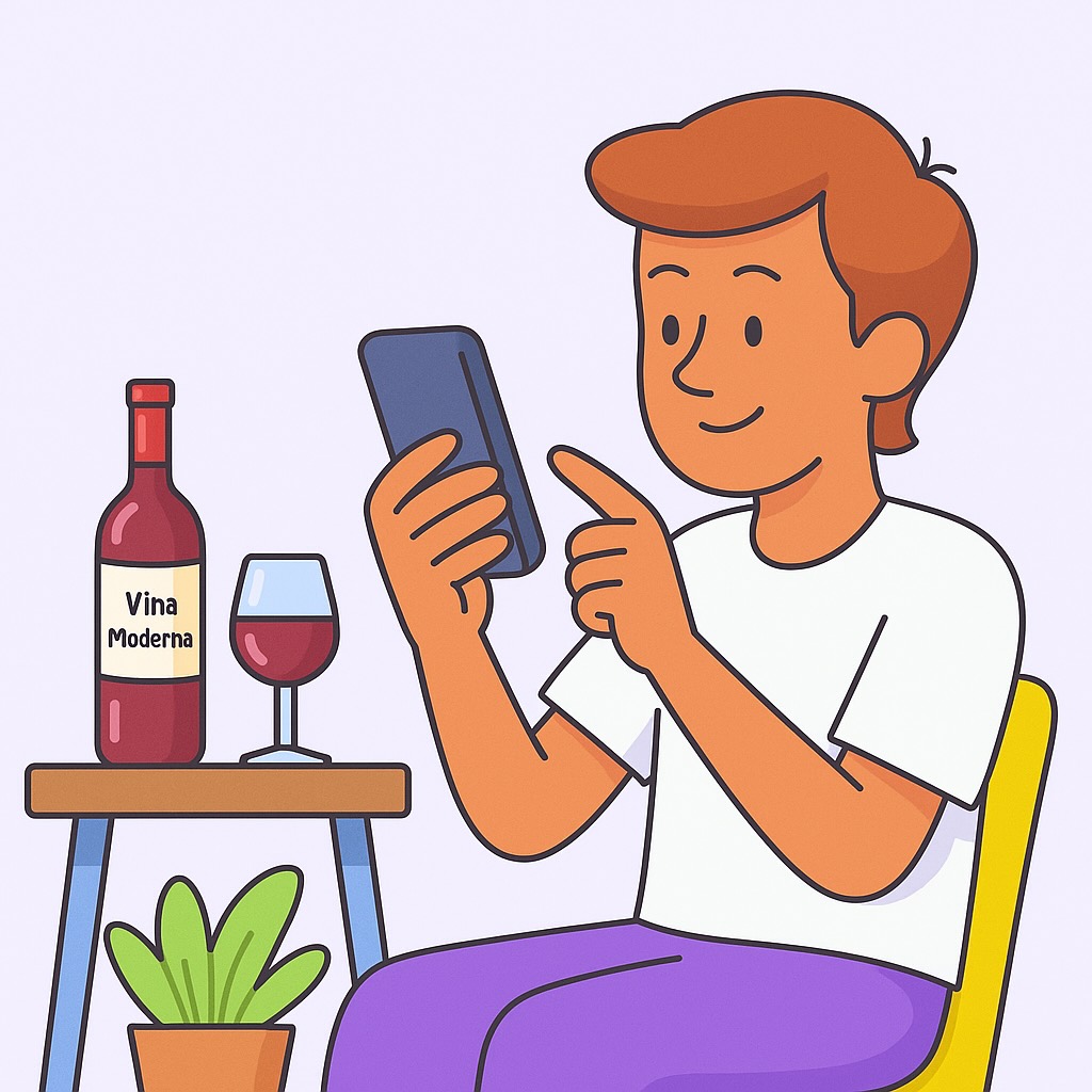 Use Memolli to track every wine you try