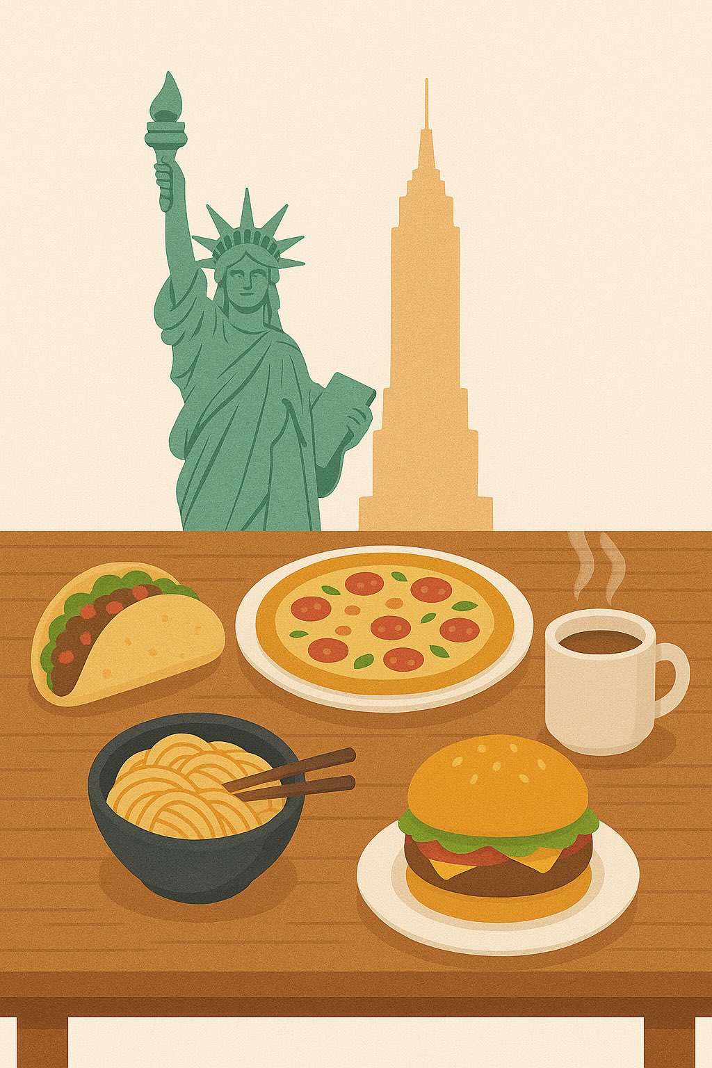 Top restaurant cuisines in NYC by zip code